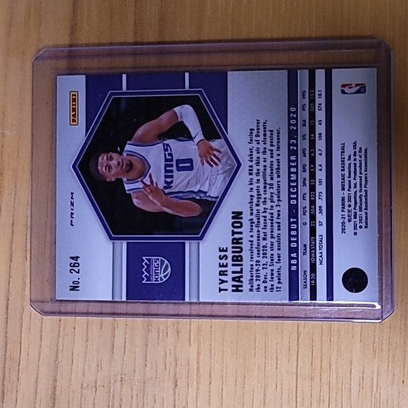 Tyrese Haliburton. 2 Rookie Card Prizms. Mosiac and Prizm Draft Pick. - Picture 4 of 5
